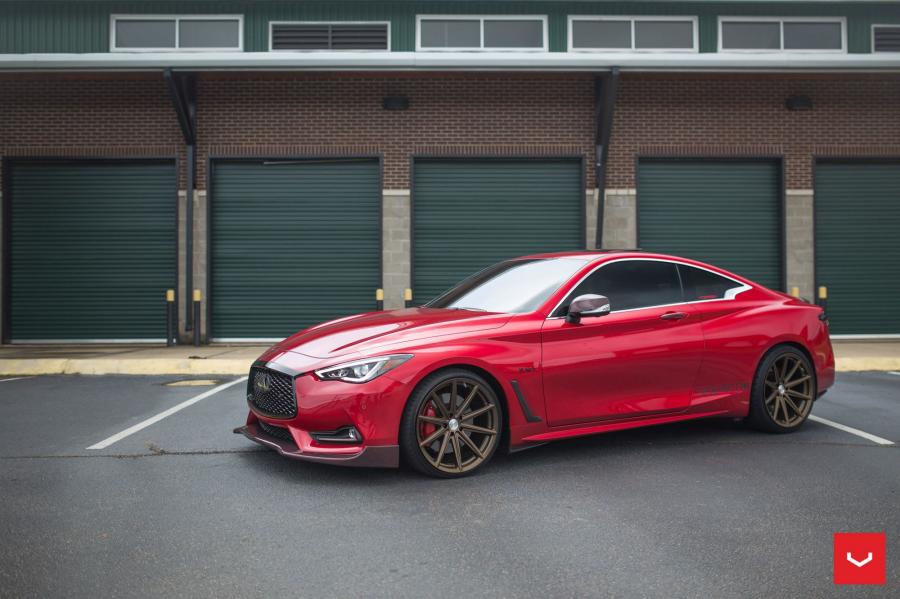  Infiniti Q60 2.0t on Vossen Wheels (VFS10) 2017 года  (фото 27 из 42)